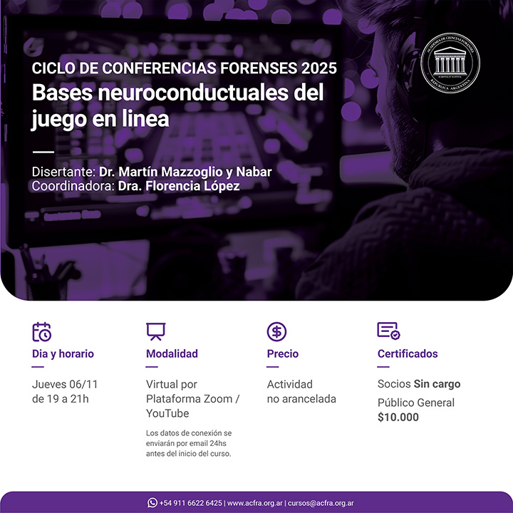 Ciclo de Conferencias Forenses 2025